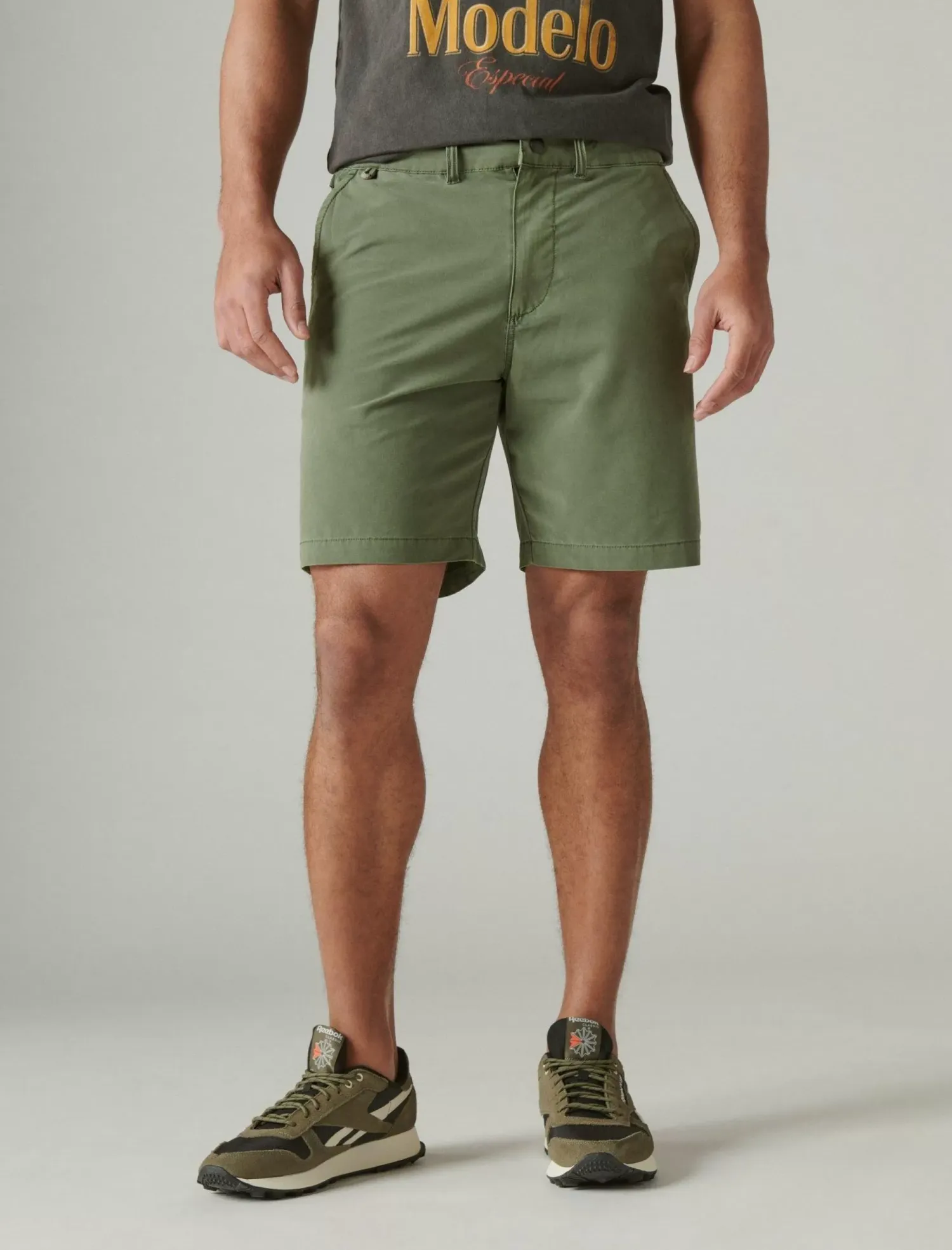 Lucky Brand 8" adventure hybrid short four leaf clover*MEN Shorts