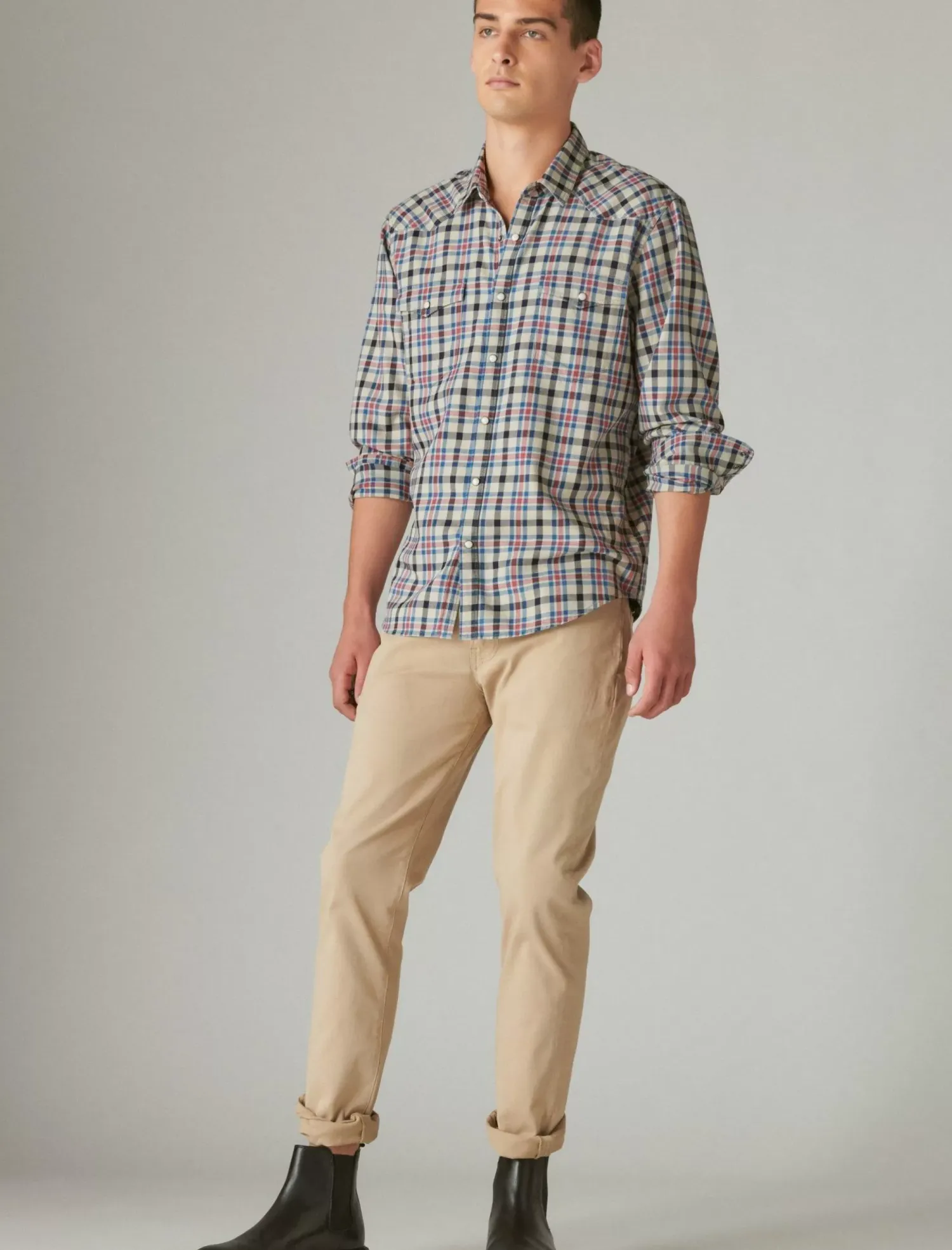 Lucky Brand 410 athletic sateen stretch jean sand*MEN|JEANS Pants|Jeans|Straight|Athletic