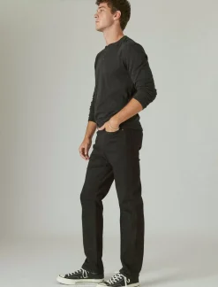 Lucky Brand 410 athletic straight advanced stretch jean black rinse*MEN|JEANS Jeans|Straight|Athletic