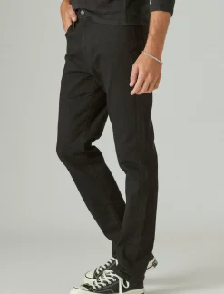 Lucky Brand 410 athletic straight advanced stretch jean black rinse*MEN|JEANS Jeans|Straight|Athletic