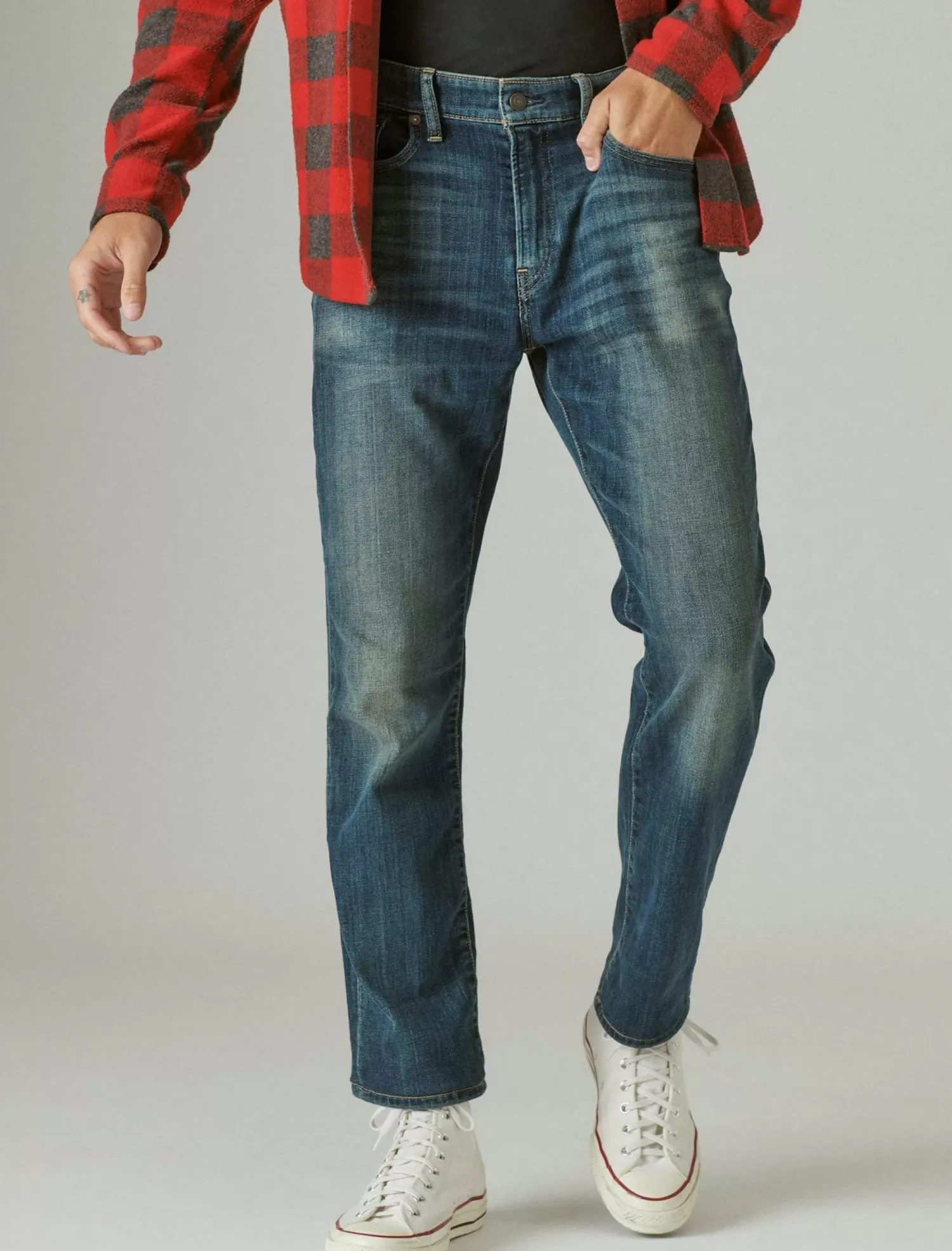 Lucky Brand 410 athletic straight coolmax stretch jean mcarthur*MEN|JEANS Jeans|Straight|Athletic