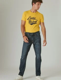 Lucky Brand 410 athletic straight coolmax stretch jean fayette*MEN|JEANS Jeans|Slim