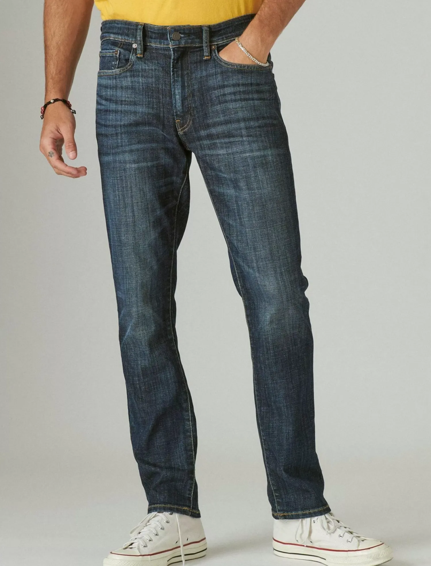 Lucky Brand 410 athletic straight coolmax stretch jean fayette*MEN|JEANS Jeans|Slim