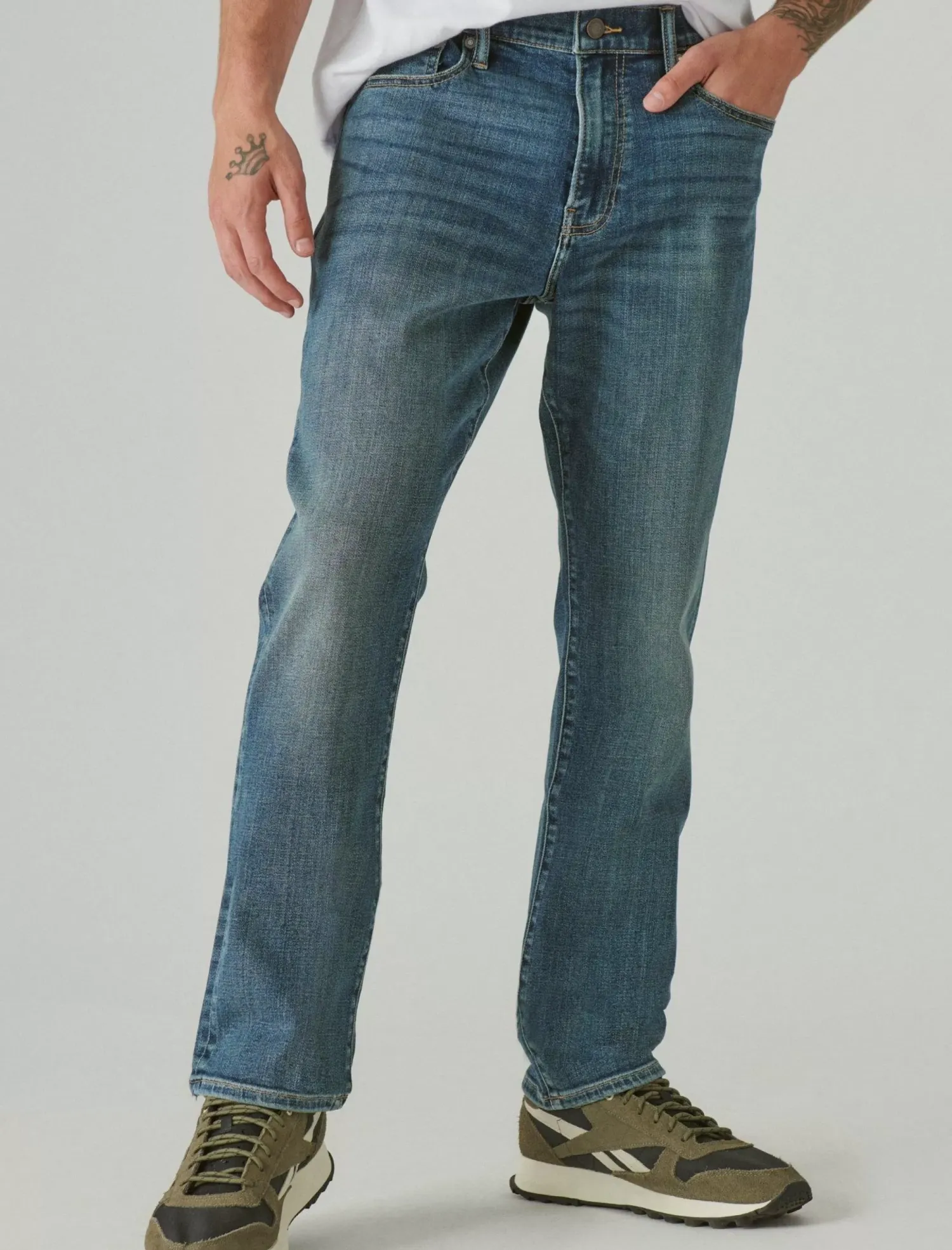 Lucky Brand 410 athletic straight coolmax stretch jean cowen*MEN|JEANS Jeans|Straight