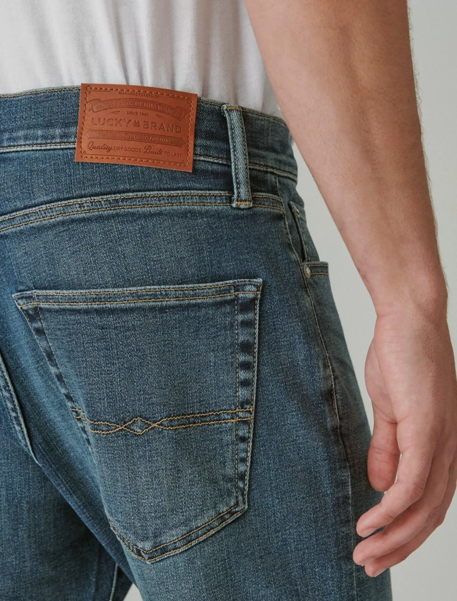 Lucky Brand 410 athletic straight coolmax stretch jean cowen*MEN|JEANS Jeans|Straight