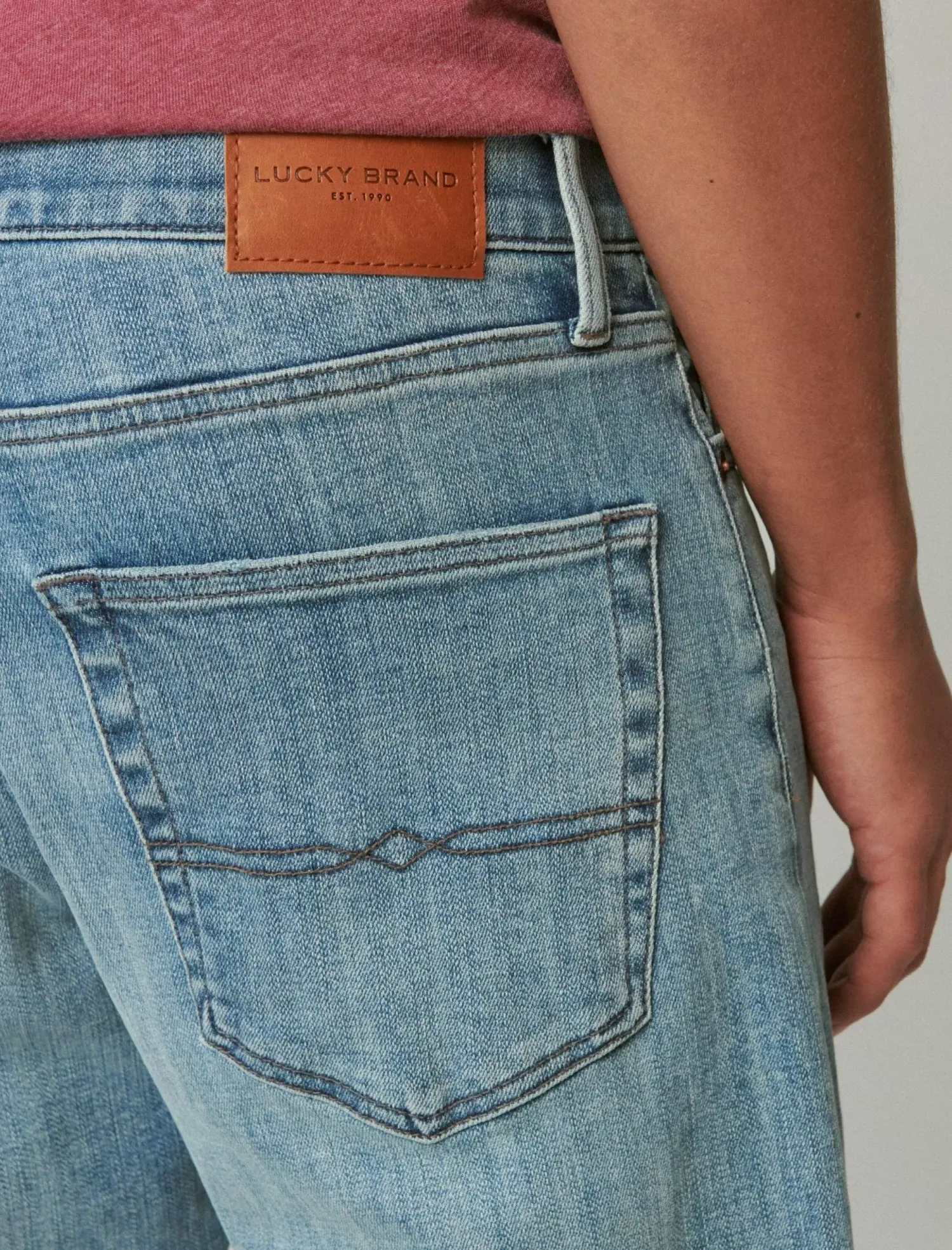 Lucky Brand 410 athletic straight premium coolmax stretch jean polaris*MEN|JEANS Jeans|Straight|Athletic