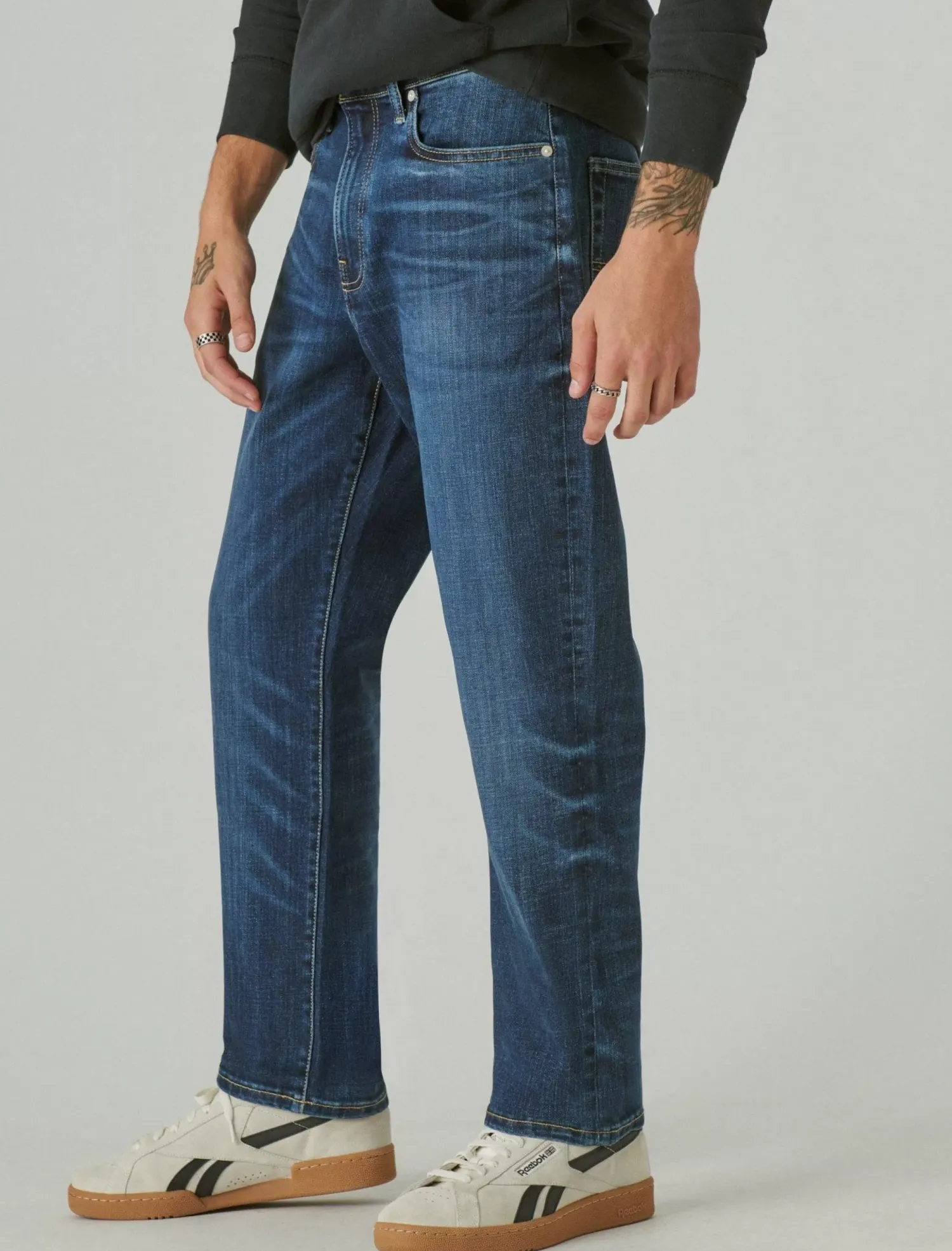 Lucky Brand 410 athletic straight premium coolmax stretch jean royce*MEN|JEANS Jeans|Straight|Athletic