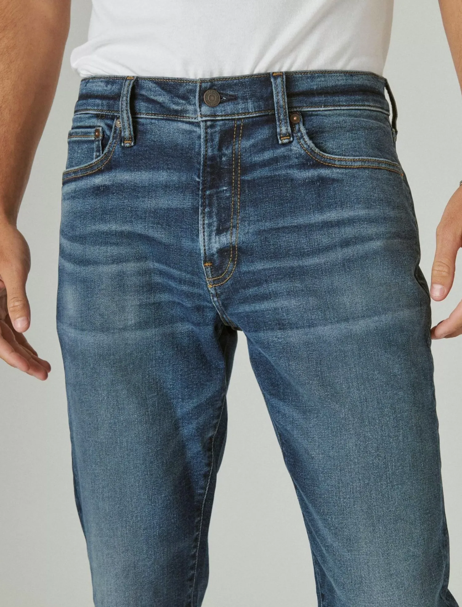 Lucky Brand 411 athletic taper advanced stretch jean kerrwood*MEN|JEANS Jeans|Athletic|Taper
