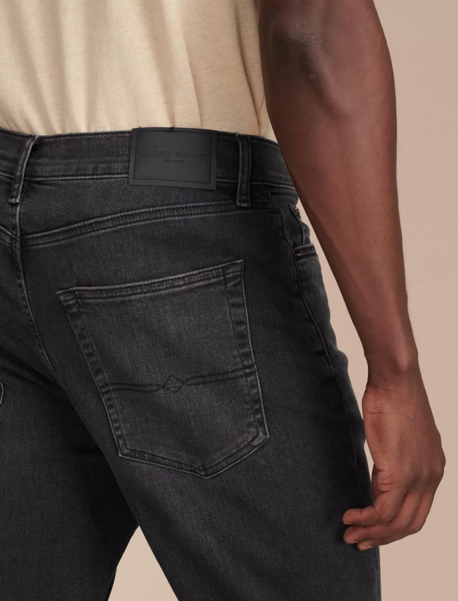 Lucky Brand 411 athletic taper advanced stretch jean black lake*MEN|JEANS Jeans|Taper|Athletic