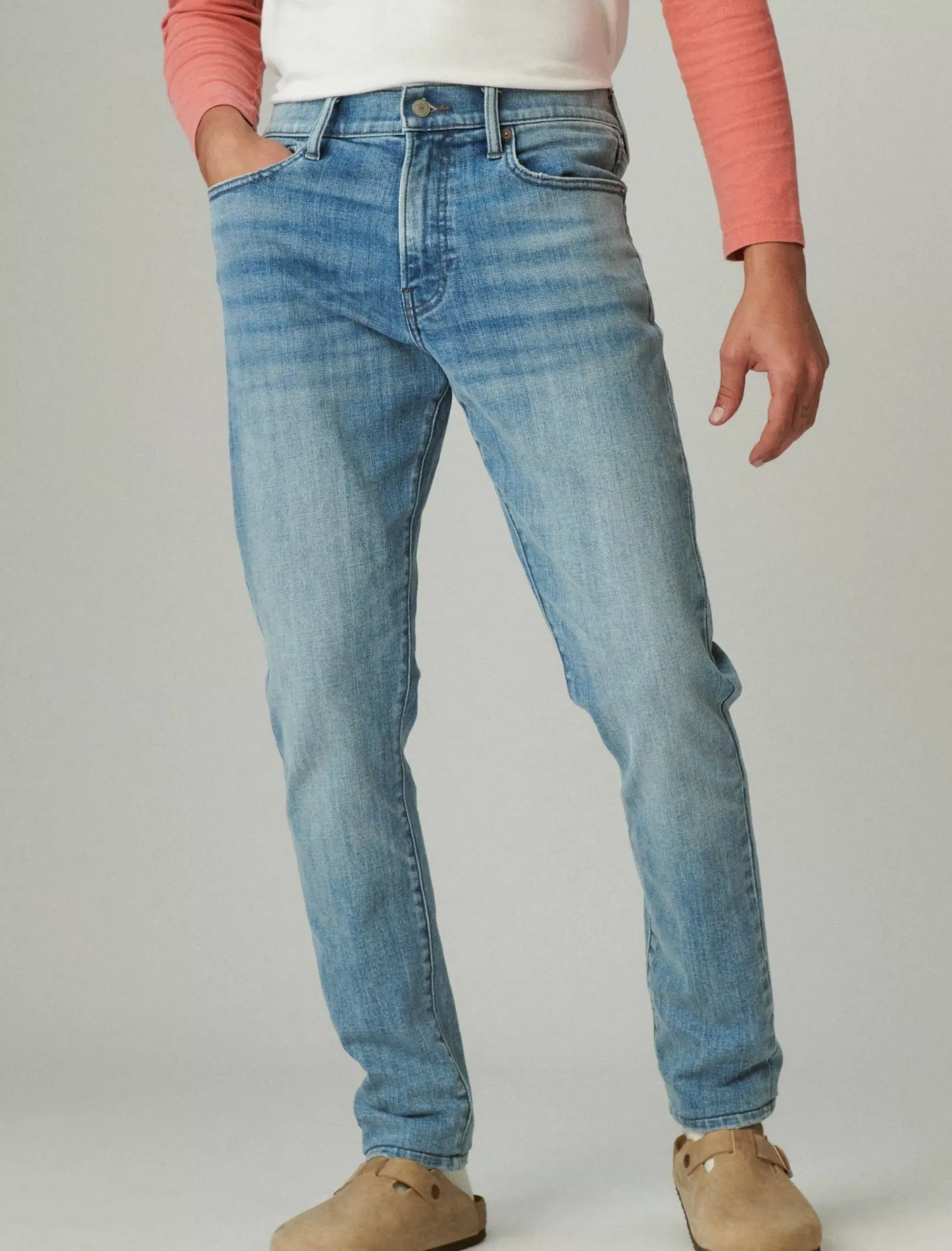 Lucky Brand 411 athletic taper premium coolmax stretch jean polaris*MEN|JEANS Jeans|Taper|Athletic