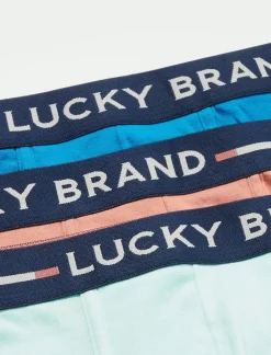 Lucky Brand 3 pack cotton modal boxer brief multi*MEN Underwear & Sleepwear|Loungewear