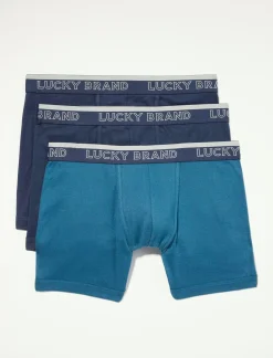 Lucky Brand 3 pack cotton modal boxer brief multi*MEN Underwear & Sleepwear|Loungewear