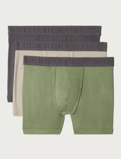 Lucky Brand 3 pack cotton viscose boxer briefs multi*MEN Underwear & Sleepwear|Loungewear