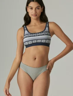 Lucky Brand 2 pack fair isle bra dark blue*WOMEN Intimates & Sleepwear