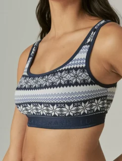 Lucky Brand 2 pack fair isle bra dark blue*WOMEN Intimates & Sleepwear