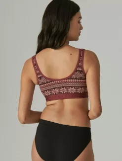 Lucky Brand 2 pack fair isle bra light red*WOMEN Intimates & Sleepwear