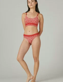 Lucky Brand 5 pack floral hipster dark red*WOMEN Intimates & Sleepwear