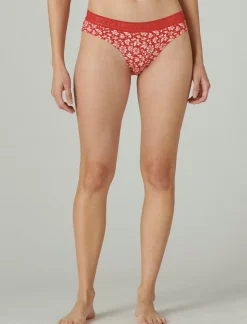 Lucky Brand 5 pack floral hipster dark red*WOMEN Intimates & Sleepwear