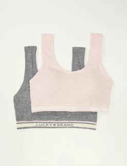 Lucky Brand 2 pack plus lucky comfort bra light pink*WOMEN Intimates & Sleepwear