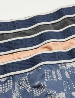 Lucky Brand 3 pack stretch boxer brief multi*MEN Underwear & Sleepwear|Loungewear
