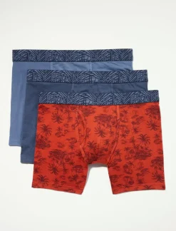 Lucky Brand 3 pack stretch boxer briefs multi*MEN Underwear & Sleepwear|Loungewear