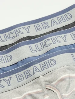 Lucky Brand 3 pack stretch boxer briefs multi*MEN Underwear & Sleepwear|Loungewear