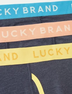 Lucky Brand 3 pack stretch boxer briefs multi*MEN Underwear & Sleepwear|Loungewear