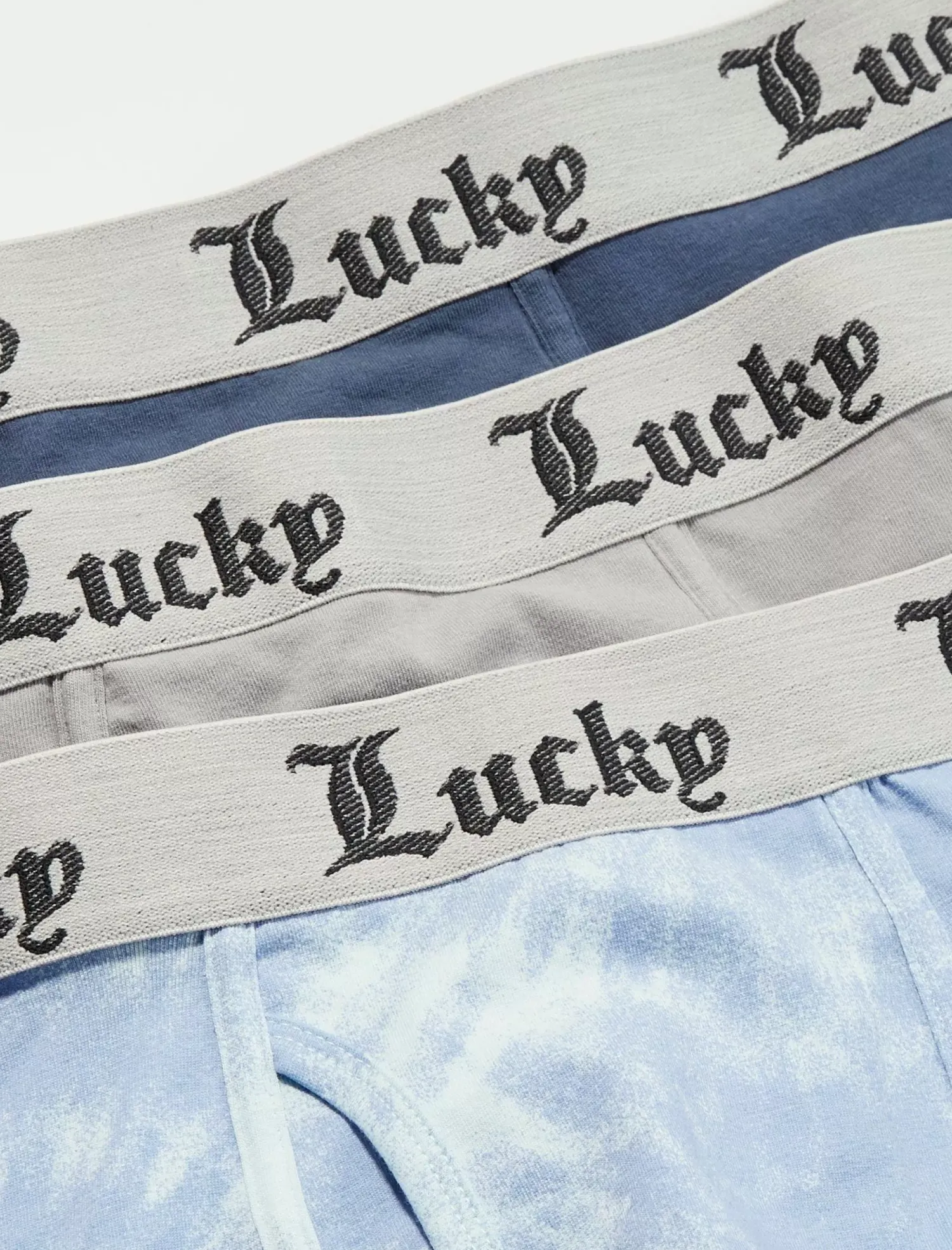 Lucky Brand 3 pack stretch boxer briefs multi*MEN Underwear & Sleepwear|Loungewear