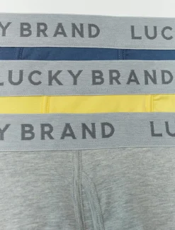 Lucky Brand 3 pack stretch boxer briefs multi*MEN Underwear & Sleepwear|Loungewear