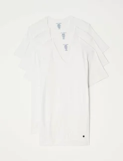 Lucky Brand 3 pack v-neck undershirts white*MEN Underwear & Sleepwear|Loungewear