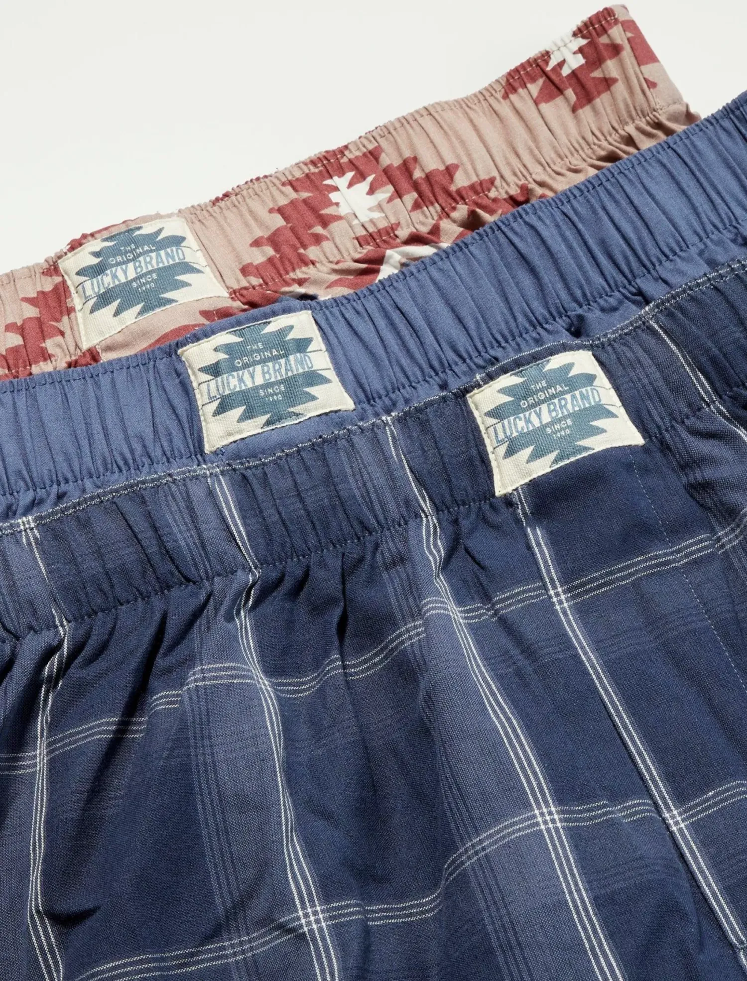 Lucky Brand 3 pack woven boxers multi*MEN Underwear & Sleepwear|Loungewear