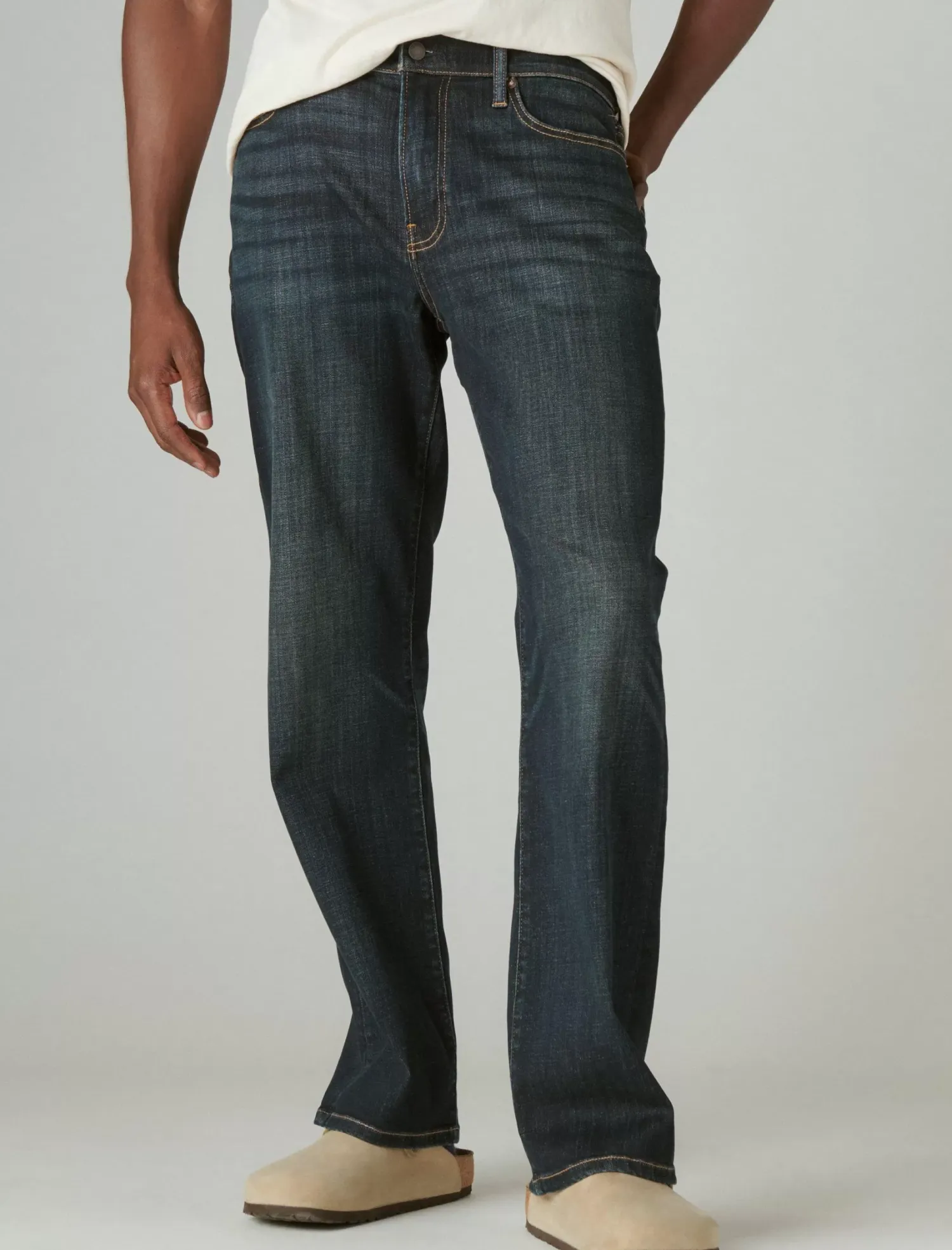 Lucky Brand 181 relaxed straight coolmax jean leon park*MEN|JEANS Jeans|Straight