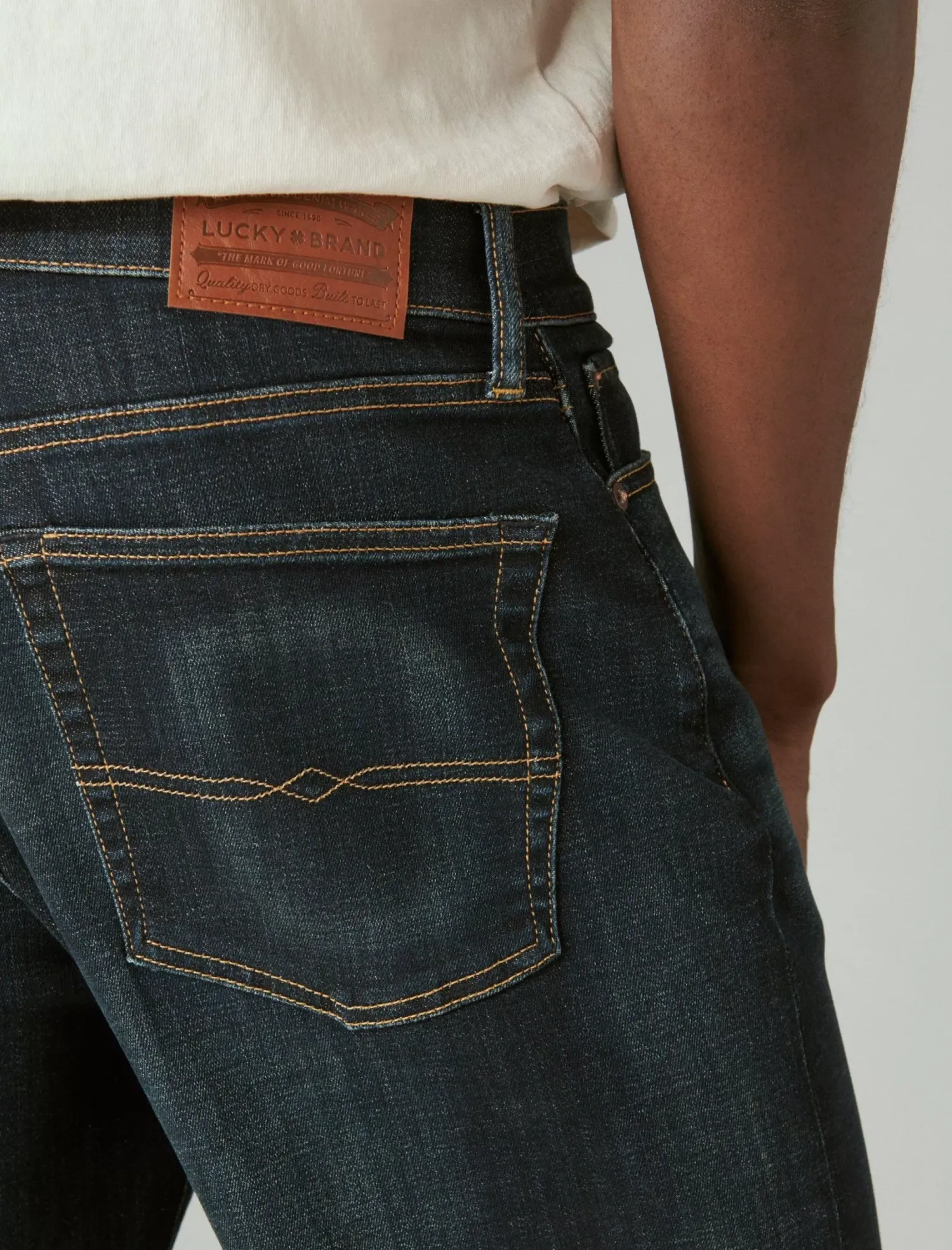 Lucky Brand 181 relaxed straight coolmax jean leon park*MEN|JEANS Jeans|Straight