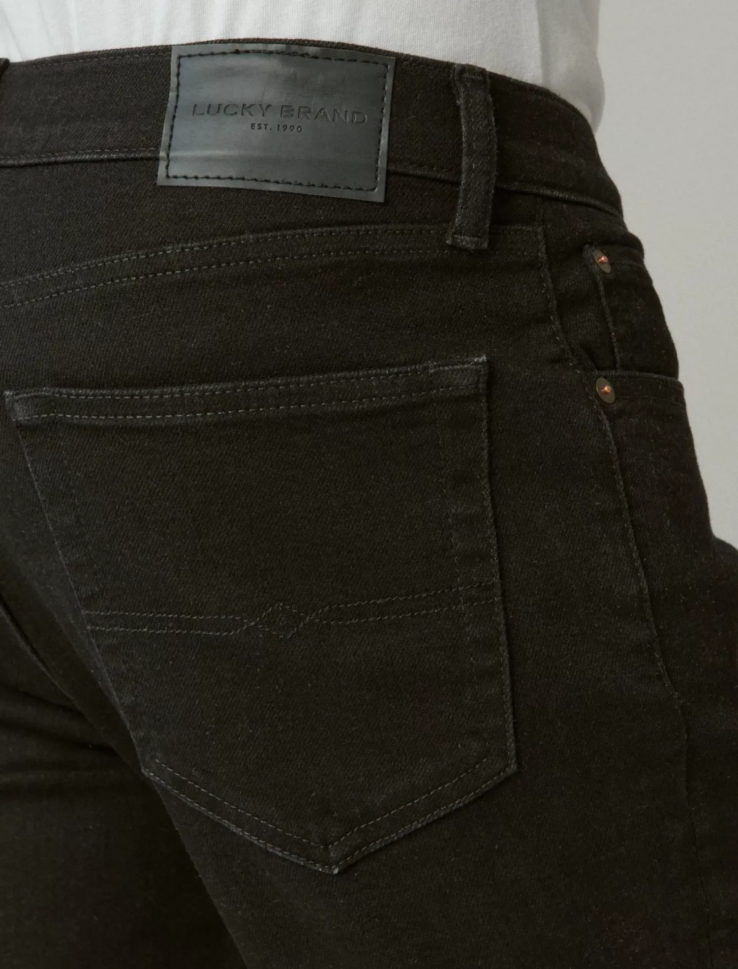 Lucky Brand 100 skinny black rinse*MEN|JEANS Jeans|Skinny