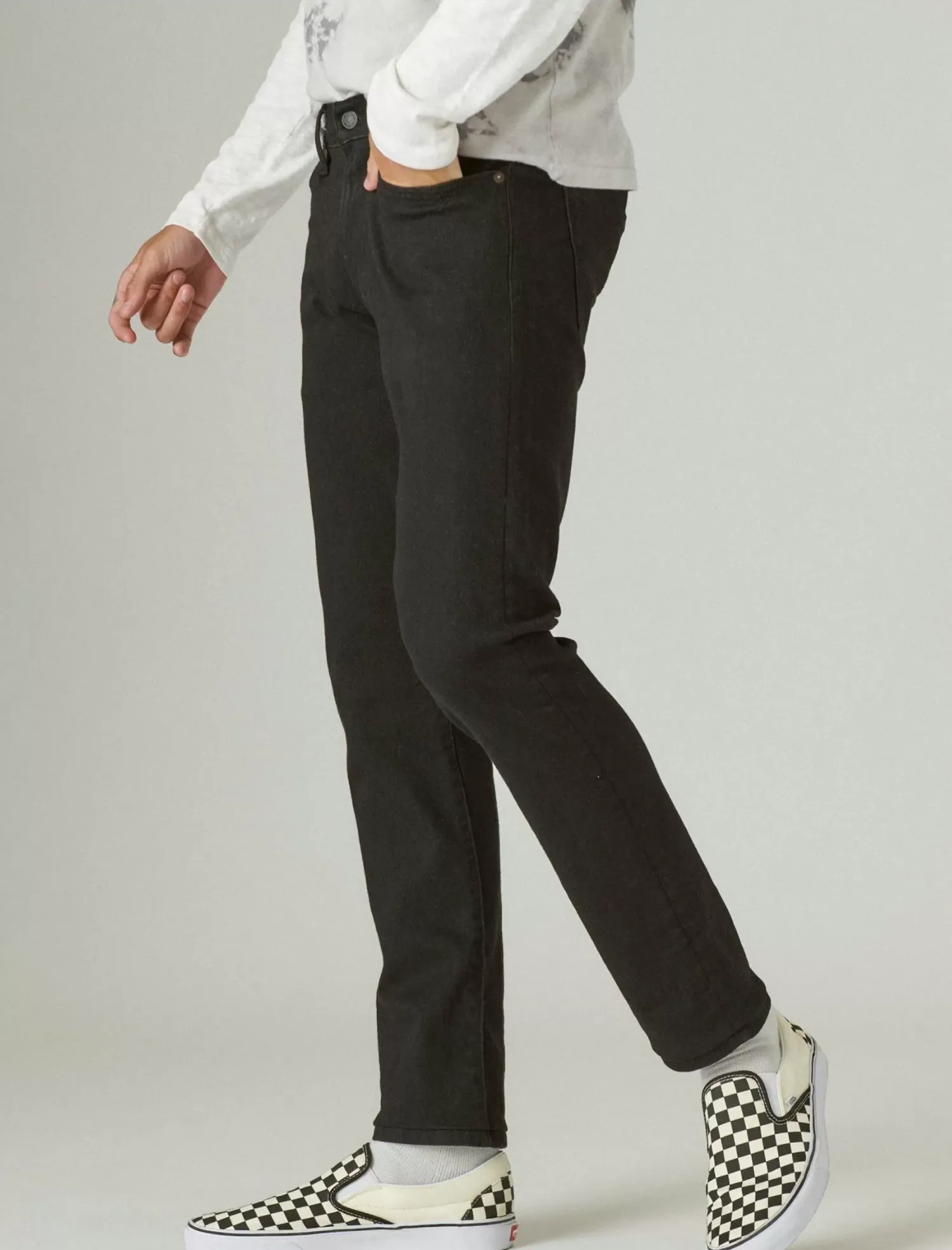 Lucky Brand 110 slim advanced stretch jean black rinse*MEN|JEANS Jeans|Slim
