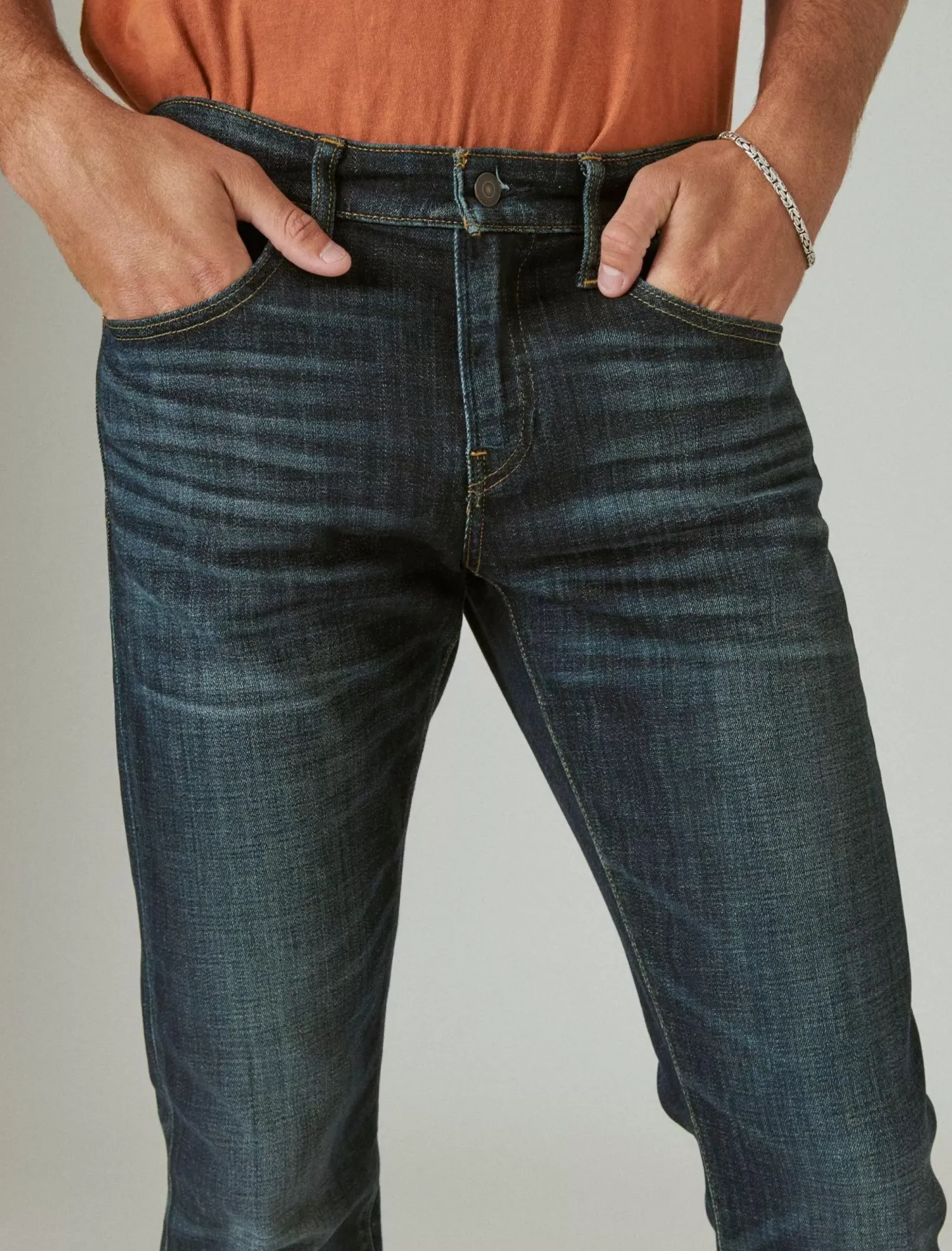 Lucky Brand 110 slim coolmax stretch jean leon park*MEN|JEANS Jeans|Slim