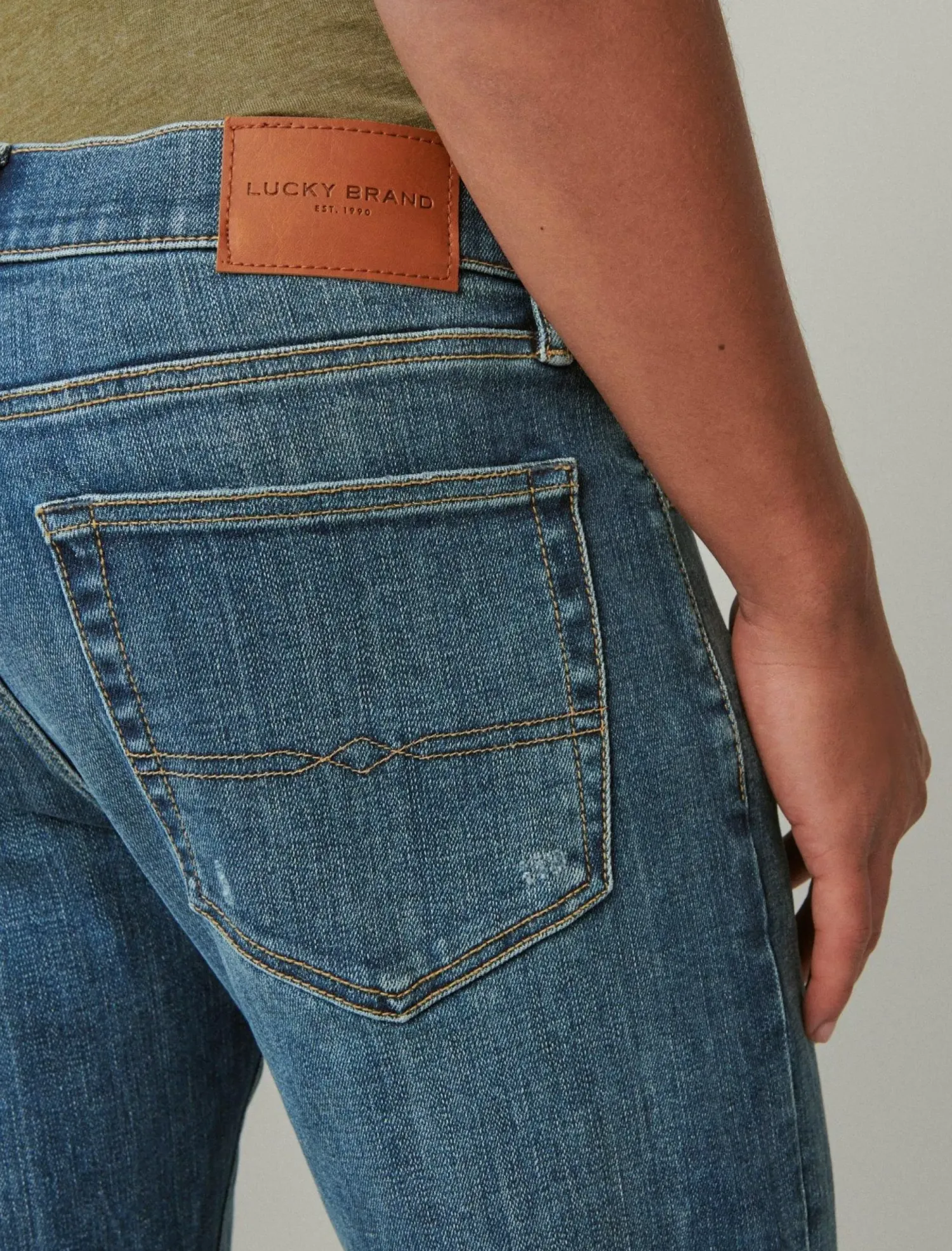 Lucky Brand 110 slim premium coolmax stretch jean spica*MEN|JEANS Jeans|Slim