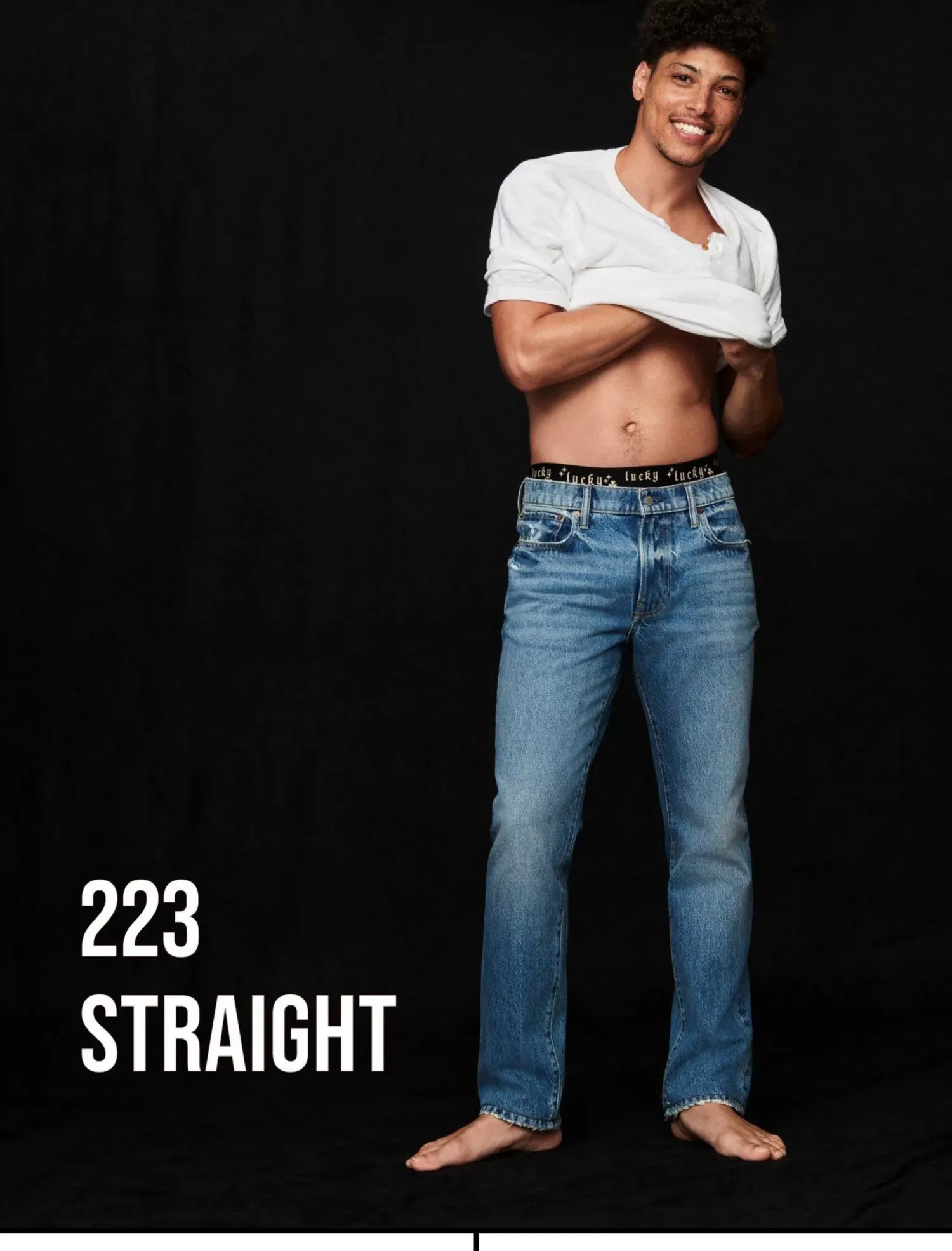 Lucky Brand 223 straight advanced stretch jean ocala*MEN|JEANS Jeans|Straight