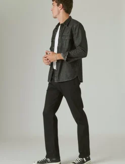 Lucky Brand 223 straight advanced stretch jean black rinse*MEN|JEANS Jeans|Straight