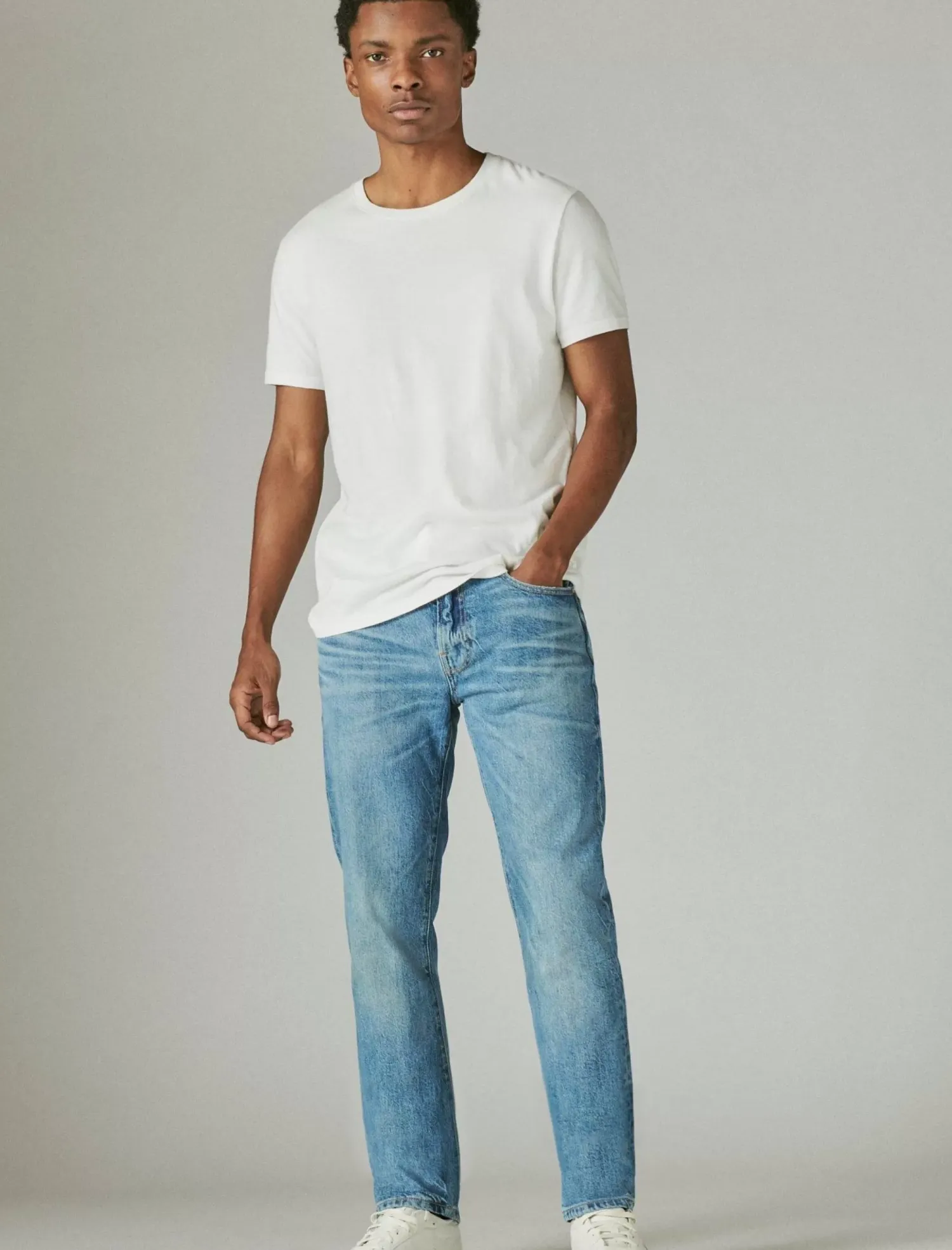 Lucky Brand 223 straight comfort stretch jean gilman blue*MEN|JEANS Jeans|Straight