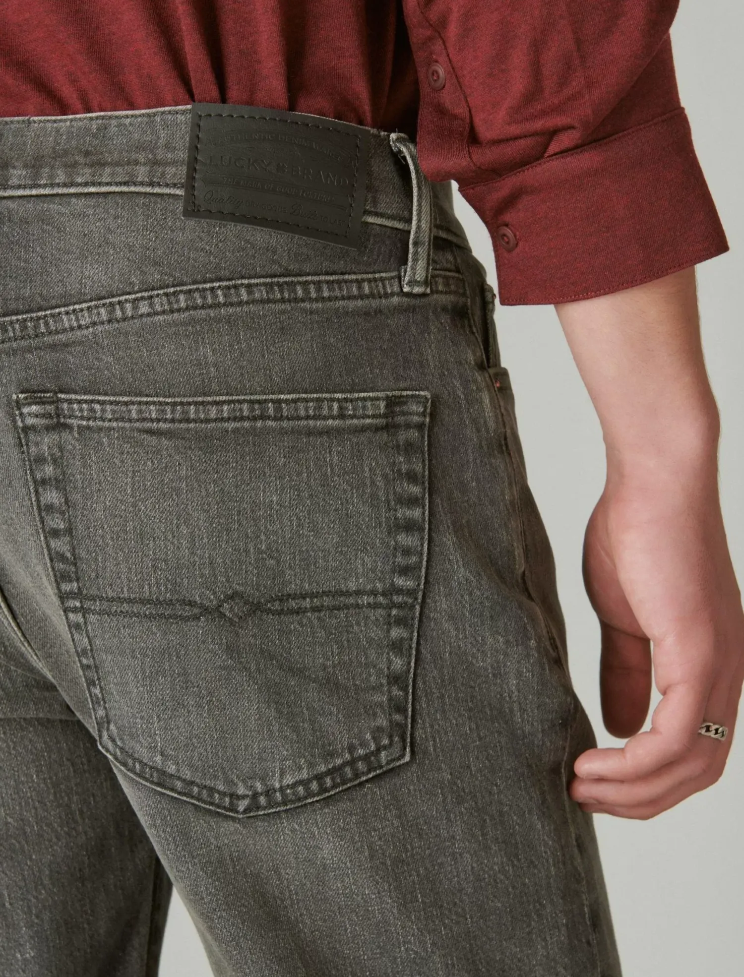 Lucky Brand 363 straight comfort stretch jean hanover*MEN|JEANS Jeans|Straight