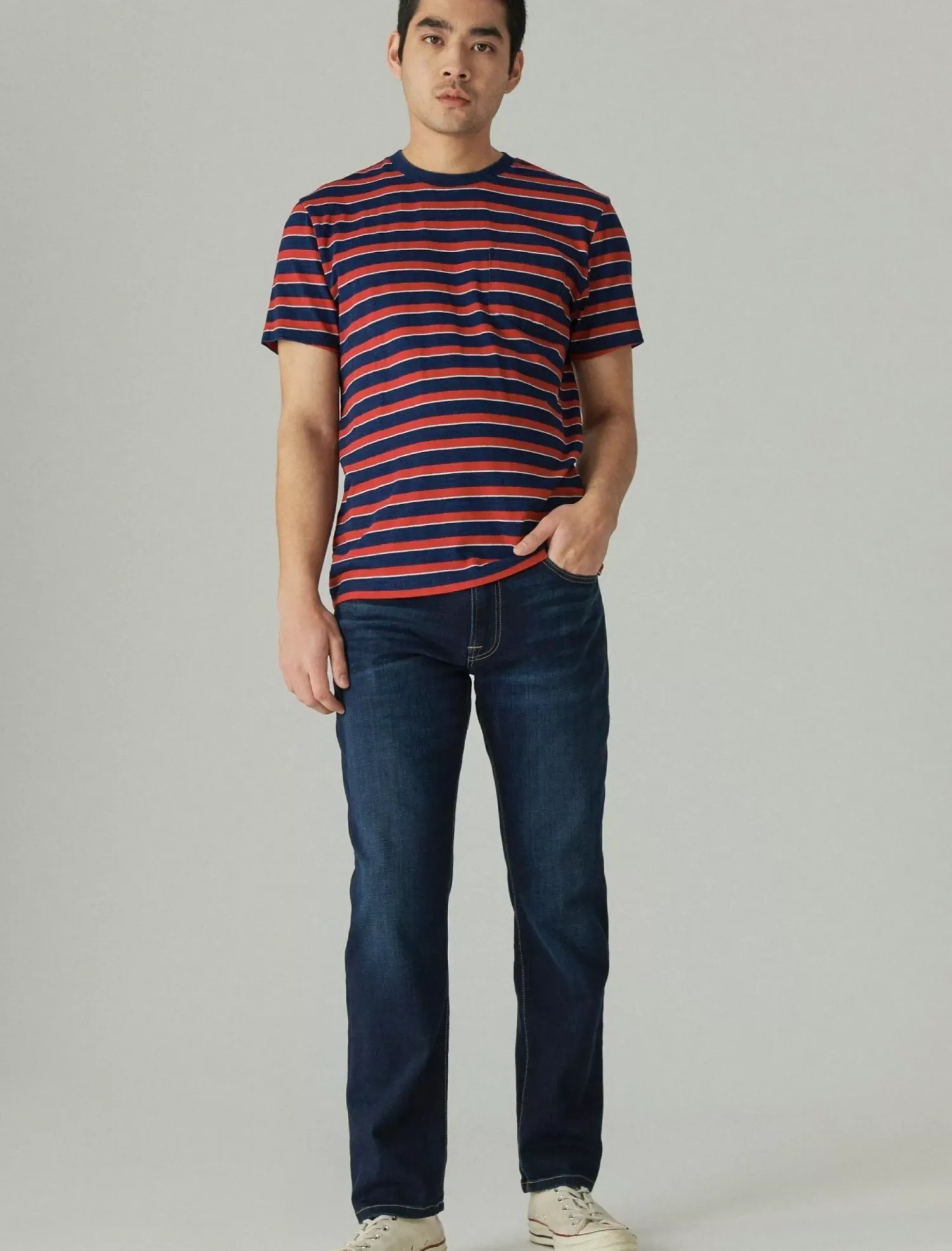 Lucky Brand 223 straight coolmax stretch jean falcon*MEN|JEANS Jeans|Straight