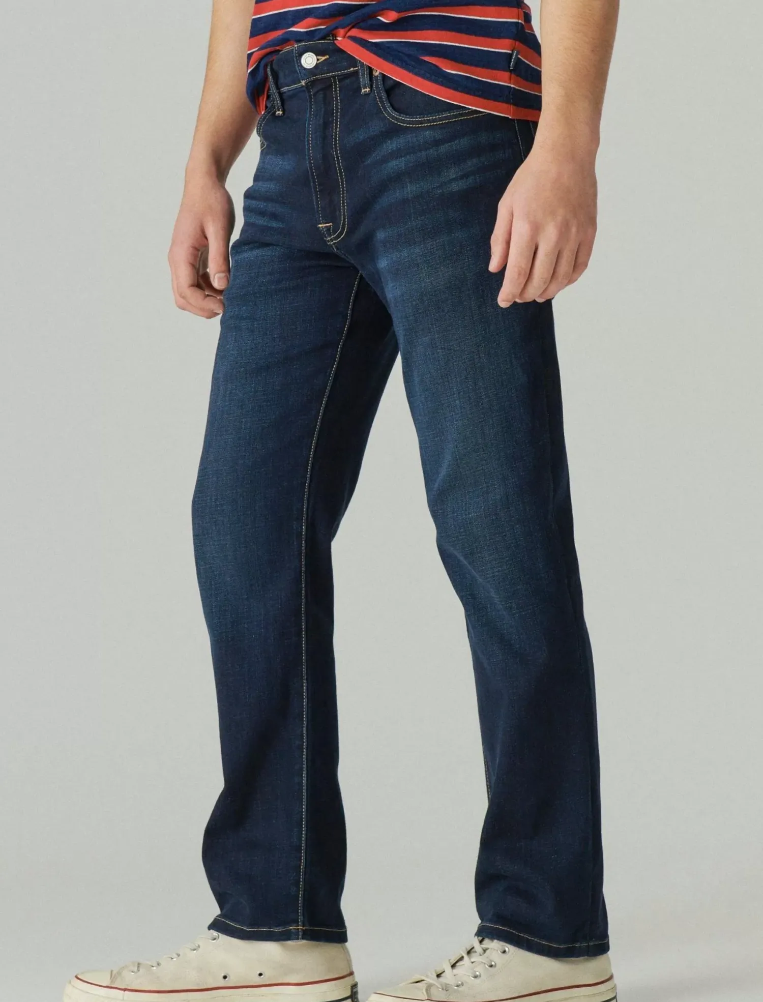 Lucky Brand 223 straight coolmax stretch jean falcon*MEN|JEANS Jeans|Straight