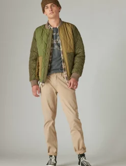Lucky Brand 223 straight sateen stretch jean sand*MEN|JEANS Pants|Jeans|Straight