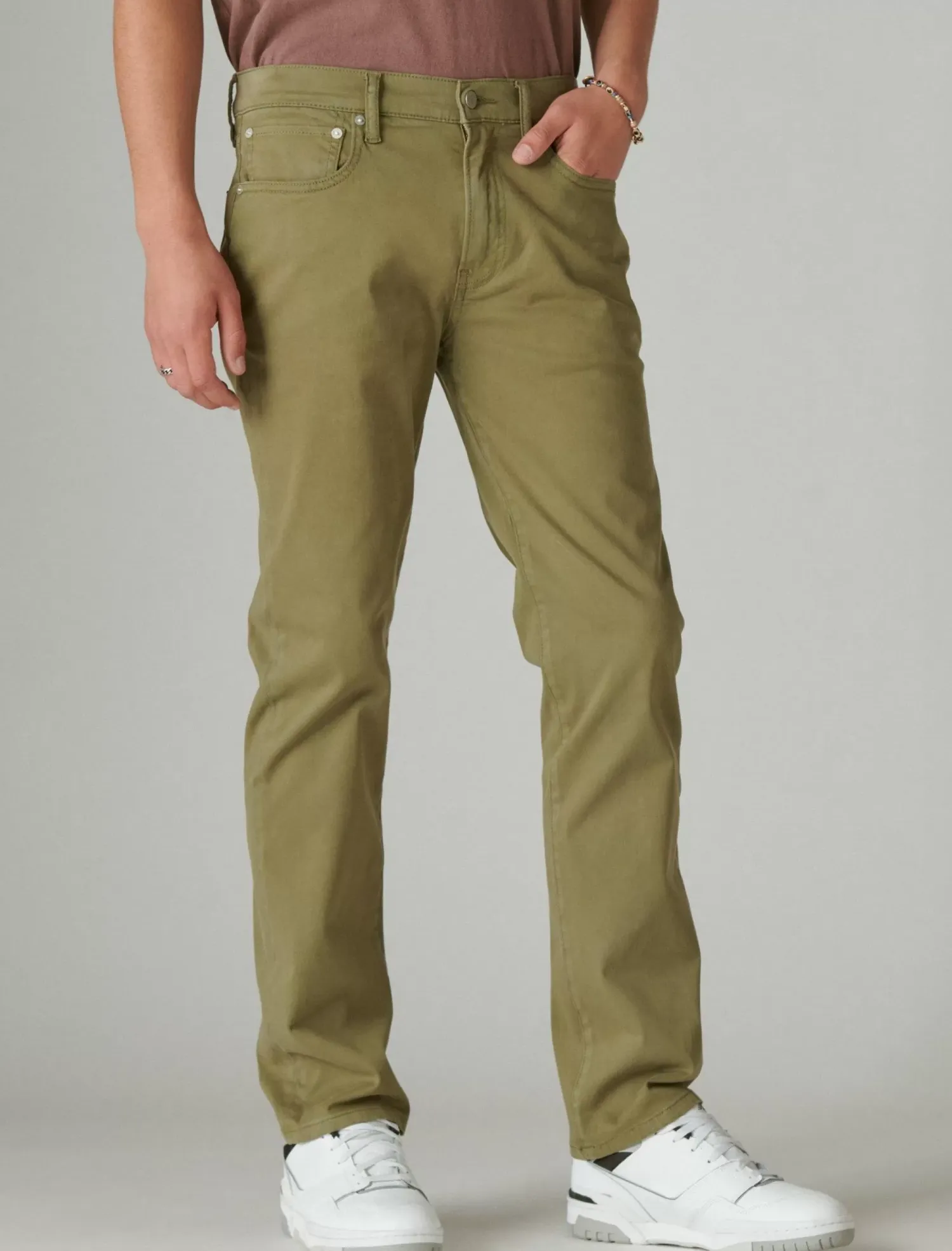 Lucky Brand 223 straight sateen stretch jean sage shadow*MEN|JEANS Pants|Jeans|Straight