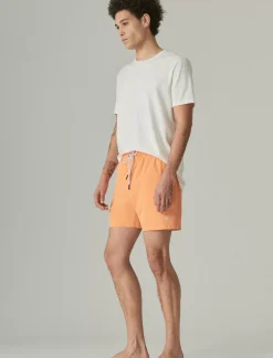 Lucky Brand 6" stretch swim short amberglow*MEN Swim