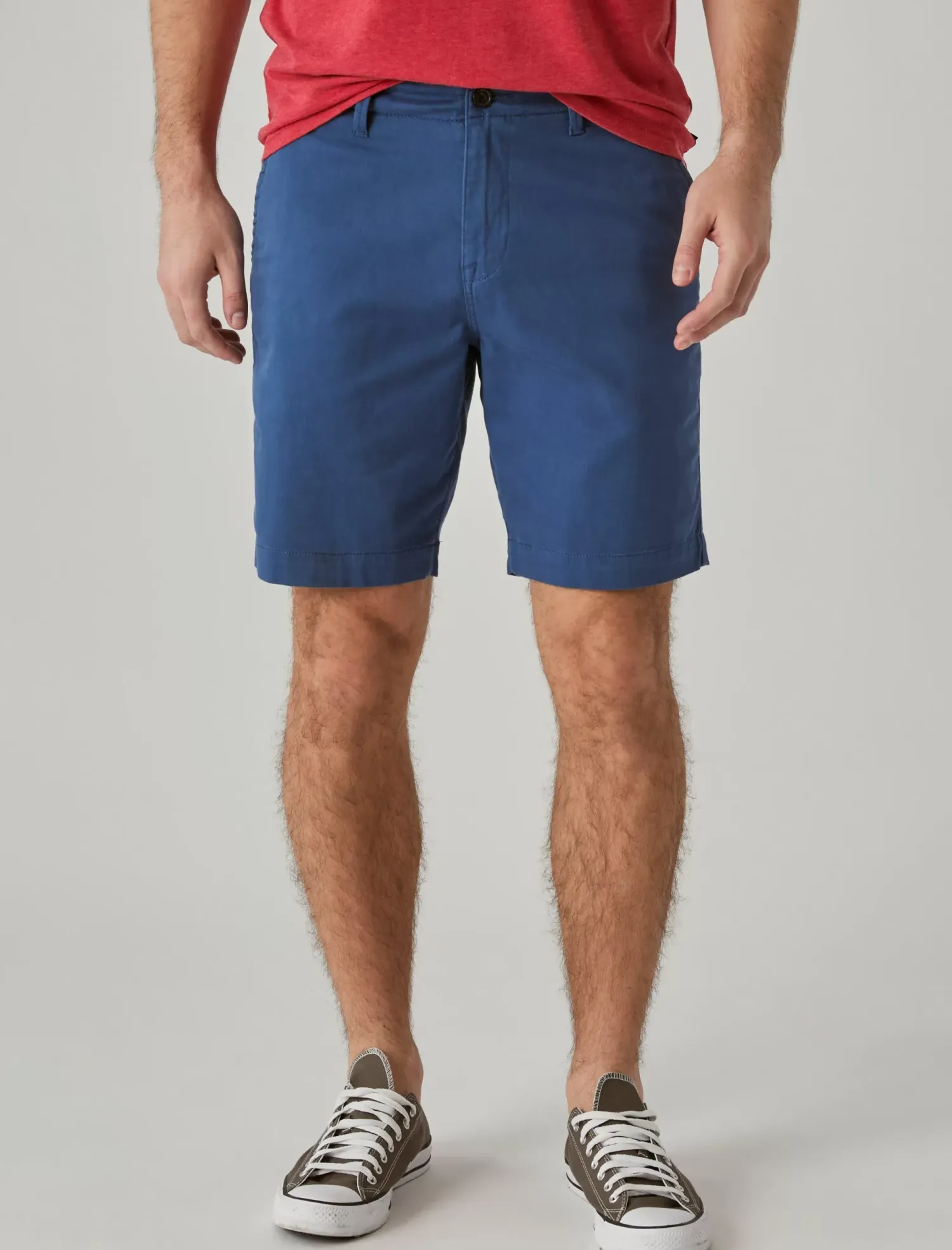 Lucky Brand 11" stretch twill flat front short english blue*MEN Shorts