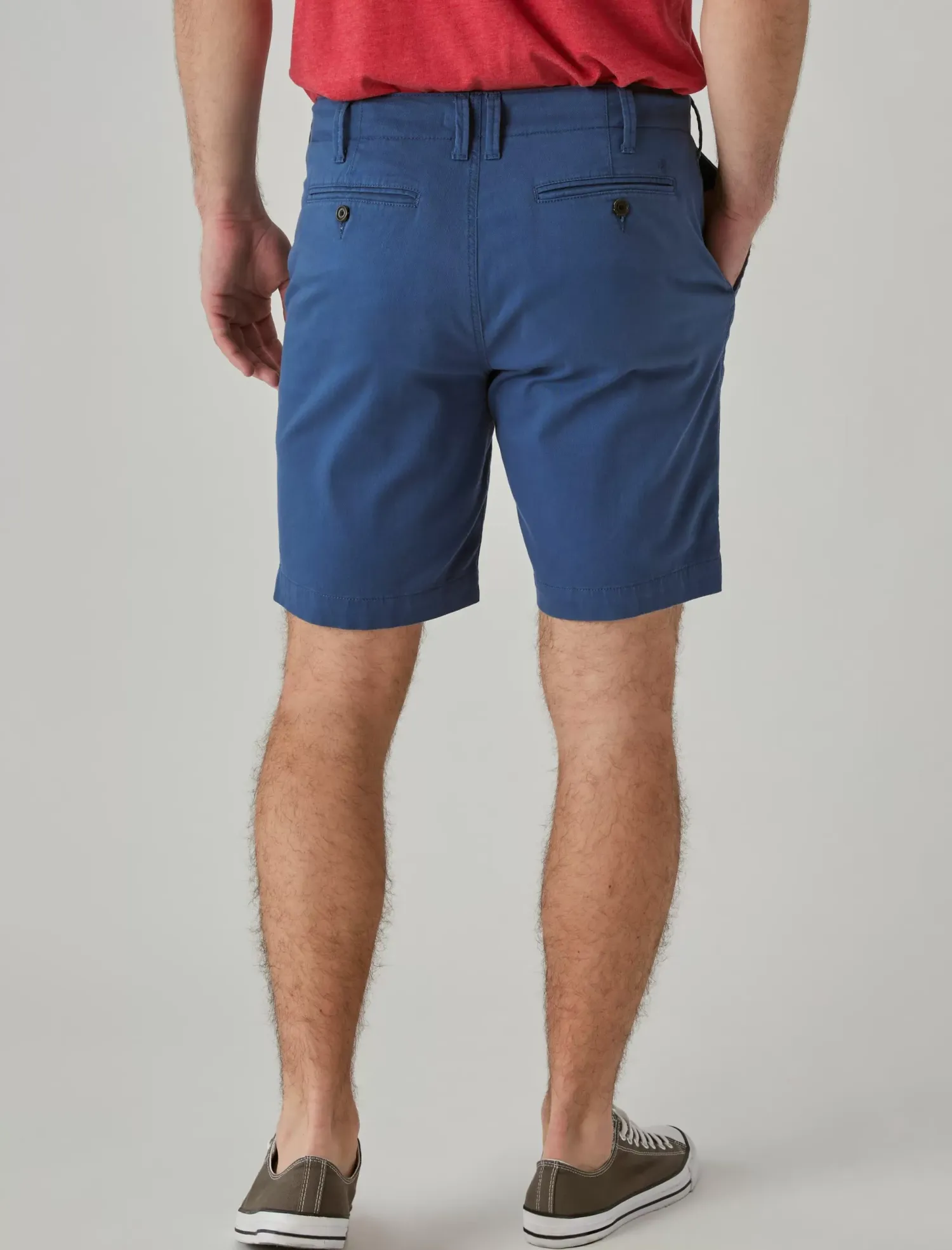 Lucky Brand 11" stretch twill flat front short english blue*MEN Shorts