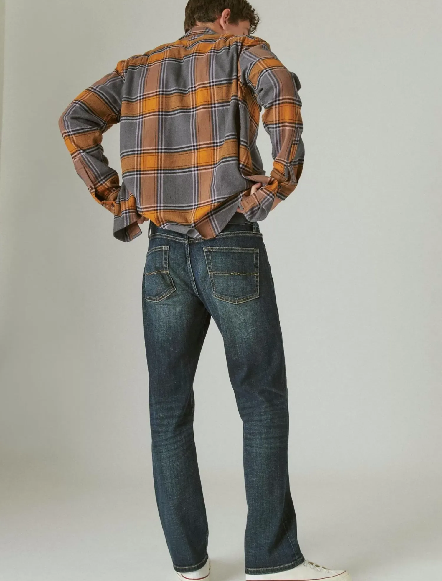 Lucky Brand 363 vintage straight coolmax stretch jean fayette*MEN|JEANS Jeans|Straight