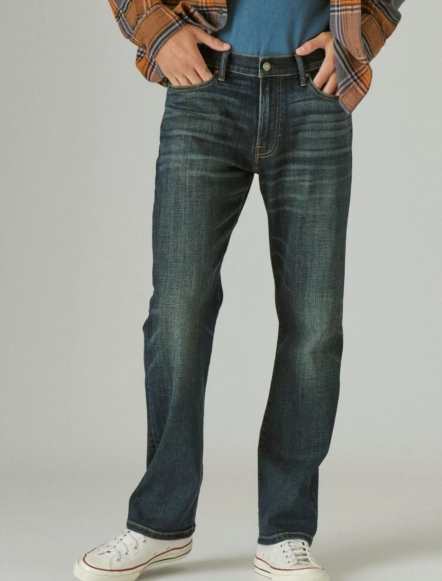 Lucky Brand 363 vintage straight coolmax stretch jean fayette*MEN|JEANS Jeans|Straight